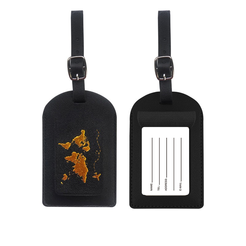 Black Luggage Tag