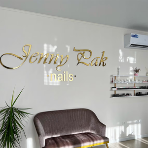 Letras Acrílicas Cortadas con Láser, Decoración de Pared 3D para Oficina, Letrero Comercial, Letrero de Dentista, Letrero Acrílico Personalizado para Decoración de Fondo de Eventos, Decoración del Hogar - Product Image 1