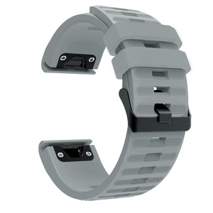 <span class=keywords><strong>Bracelet</strong></span> Garmin en silicone respirant 22 26 mm pour Garmin <span class=keywords><strong>Fenix</strong></span> 6 6X Pro 5 <span class=keywords><strong>5X</strong></span> <span class=keywords><strong>Plus</strong></span>, sangles de poignet faciles à installer - Product Image 4