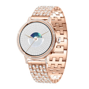 Nuevo Reloj Inteligente I229 para Mujer con Cristales Brillantes, Pantalla IPS de 1.27'', Monitor de Ritmo Cardíaco, Podómetro, Contesta Llamadas, Notificaciones, Deportivo y Elegante - Product Image 3