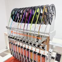 Offre spéciale Hotfix Bling Machine 12 couleurs Machine automatique à broder pour écran d'ordinateur pour la conception de transfert de paillettes
