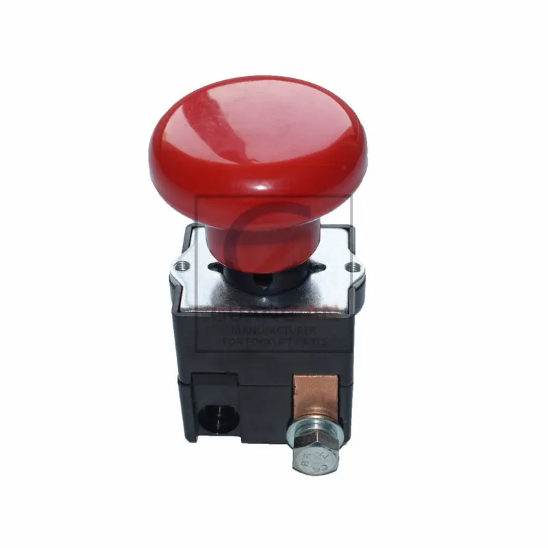 Emergency Stop Mushroom Head Push Button Switch For Electric Motor Lift Truck Forklift ED125 ED Series