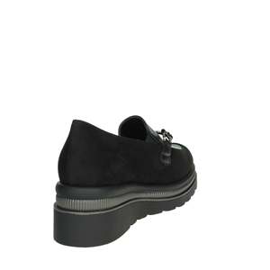 Mocassini Donna Serena Neri 3A5450DM con Plateau Scarpe Casual - Product Image 3