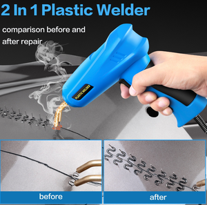 Pistola de Soldadura de Plástico para <span class=keywords><strong>Reparación</strong></span> de Parachoques de Automóviles, 200W, Alta Potencia, Venta Directa de Fábrica - Product Image 1