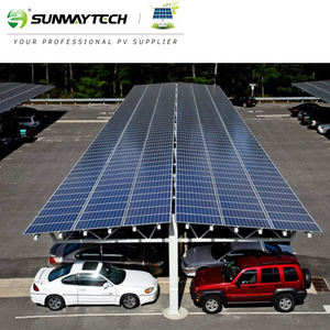 Sistema de montaje solar Sunway impermeable para cochera, sistema de montaje para cochera, estructura de estacionamiento PV, productos solares relacionados - Product Image 5