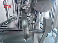 Scellant de travail régulier Sérums cosmétiques Nettoyant pour le visage Tubes de soins de la peau Solutions d'emballage Remplissage de queue Machine de découpe d'étanchéité