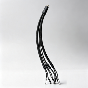 定制 26AWG 同轴线束杜邦连接器母头 2.54mm 压接信号电缆 PCB 连接器 - Product Image 1