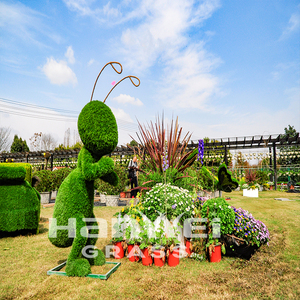 סיטונאי מלאכותי דשא topiaries חיות צפרדע צורה - Product Image 2