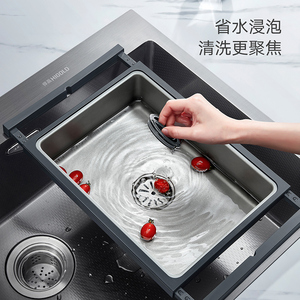 Hangao Extendable 304 Stainless Steel Basin/<b>Sink</b> Rack Dish Rack Filter Frame for <b>Kitchen</b> <b>Sinks</b> - Product Image 2