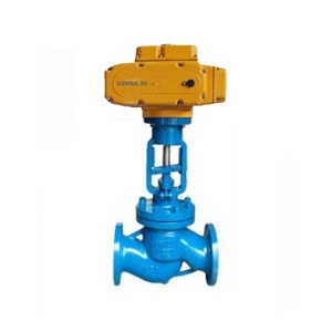 Vanne à soupape motorisée en fonte ductile haute pression 2,5 MPa, 2 pouces, PN16, pour l'huile et le gaz - Product Image 1