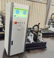 Machine d'essai automatique de balancement dynamique par courroie YYQ-50A pour vilebrequin et volant moteur, haute précision 5% ISO CE