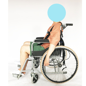 Correas de sujeción para silla de ruedas de 2,5 cm de ancho, soporte antideslizante para la parte superior del cuerpo, para el cuidado de personas mayores y asistencia de movilidad - Product Image 2