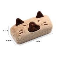 Étui à lunettes rigide en métal Bestpackaging, motif panda mignon, pour enfants, personnalisable avec logo, pour lunettes optiques