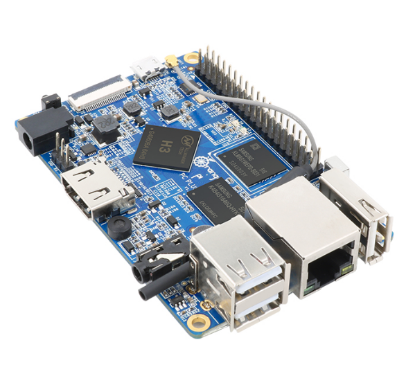 Stock Orange Pi PC Plus RAM 1G with 8GB Emmc Flash With Protective Case Box Development Boards Orange Pi Kit Programmers