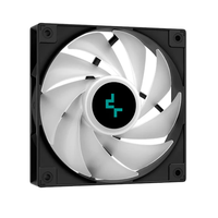 Refroidisseur de processeur Deepcool AG400V5 LED, 4 caloducs, ventilateur PWM 120 mm, 220 W TDP, refroidisseur d'air à tour unique pour Intel AMD