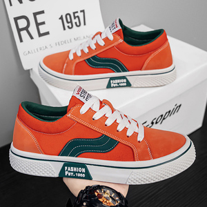 Antiscivolo elegante da Jogging basso per ragazzi Sneakers Casual in tela di primavera Casual per ragazzi <span class=keywords><strong>scarpe</strong></span> da skateboard da uomo di alta qualità - Product Image 3