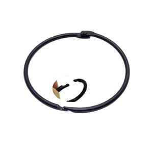 Anillas Metálicas Negras EWANG de 2.5 Pulgadas para Encuadernación de Hojas Sueltas, Anillas de Encuadernación DIY de 63.5mm - Product Image 1