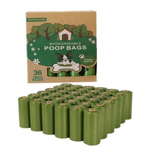 ถุงเก็บอุจจาระสุนัขแบบย่อยสลายได้ 36 ม้วน ยี่ห้อ Eco Earth ผลิตจากพืช 100%  ข้อเสนอสินค้าจำนวนมาก - Product Image 3