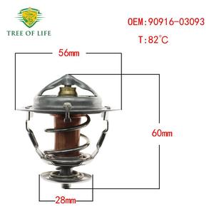 Tree Of Life Engine Thermostat 90916-03093 For Toyota Lexus Cars 82 <b>Temperature</b> <b>Control</b> Replacement Part - Product Image 4