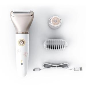Épilateur sans fil étanche pour femmes avec recharge USB, épilateur sans douleur pour femmes - Product Image 3