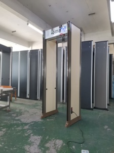 Havaalanı, banka, otel için <span class=keywords><strong>Metal</strong></span> şemsiye kurutucu üzerinden dedektörlü kapı kemer yürüyüşü - Product Image 4