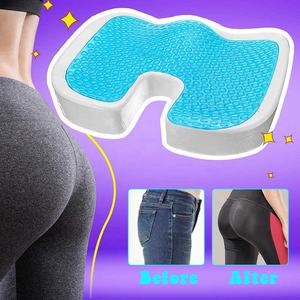 เบาะนั่งโฟมเมมโมรี่โฟมแบบเจลทำให้เย็นลงกระดูกก้นกบกระดูกไหปลาร้าตะโพกสำหรับสำนักงานบ้าน - Product Image 3