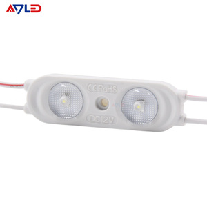 โมดูลไฟ LED 12V WW/NW/W สำหรับภายนอกอาคาร แสงพื้นหลัง IP67 ชิป LED 2835 แบบยืดหยุ่น กันน้ำ กำลังไฟ 0.96W สำหรับป้ายไฟ - Product Image 1