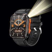 Nouvelle montre connectée sportive KT79, écran HD de 1,96 pouce, étanche jusqu'à 30 m, autonomie longue durée, boussole, GPS pour 5.3