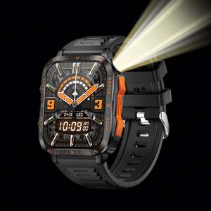 Nuevo Reloj Inteligente Deportivo KT79 con Pantalla HD de 1.96 Pulgadas, Resistente al Agua hasta 30 Metros, Batería de Larga Duración, Linterna, Smartwatch - Product Image 4