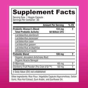 Suplemento Probiótico para Mujeres OEM/ODM, 50 Mil Millones de UFC, Prebióticos y Arándano Rojo, para el Apoyo Vaginal, Urinario y Digestivo, Productos de Belleza - Product Image 6