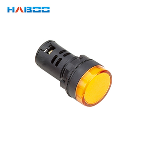 Haboo AD16-22DS màu xanh lá cây nút 22 Mét Bảng điều chỉnh núi <span class=keywords><strong>LED</strong></span> chỉ số điện năng thí điểm tín hiệu ánh sáng đèn 24V - Product Image 3