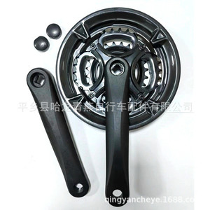 Pédalier de vélo en alliage, roue à chaîne 170 mm, design creux pour VTT - Product Image 5