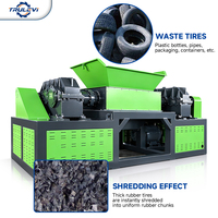 Broyeur de recyclage de métaux et de plastiques lourds à double arbre, type WS-1200