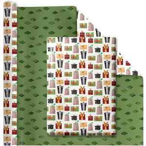 High Quality <b>Glossy</b> Double-sided Pattern Colorful Gifts Pattern Wrapping <b>Paper</b> Valentine's Day & Birthday Gift Decorative <b>Paper</b> - Product Image 2