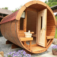 Maison mobile ronde d'extérieur, maison préfabriquée portable avec structure en acier, imperméable, pour le camping, le glamping, le jardin, le studio, l'appartement, le hall