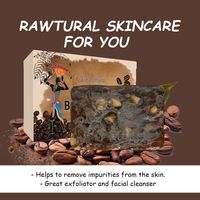 Savon Noir Africain Solide 150g à l'Extrait de Beurre de Karité Botanique pour le Visage et le Corps – Usage Domestique et Lavage Externe