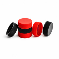 Bouchon à vis en plastique PP côtelé multicolore personnalisable de 28 mm, couvercle de fermeture durable pour flacons de pilules et contenants de soins de santé