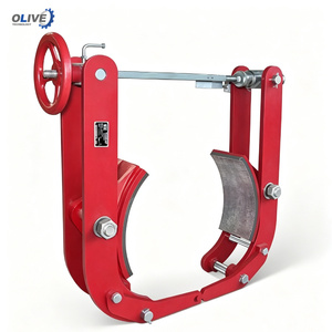 Frein à tambour hydraulique en acier industriel pour grues et pièces de machines de construction, y compris le frein de treuil - Product Image 1