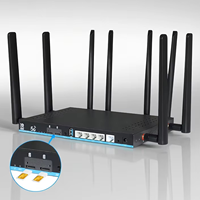 Router Industrial B2B con Doble Ranura para Tarjeta SIM, 4G 5G Desbloqueado, WiFi6, 1GB DDR4, CPE de Doble Banda 3000ax, para Uso Empresarial en Interiores