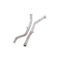 MPER para Mercedes ML63 W166 M157 5.5T 2012-2015, Tubo de Escape de Acero Inoxidable con Protector Térmico, Mejora Turbo, Sonido Deportivo