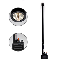 Fábrica de alta ganancia VHF/UHF 144/430MHz portátil CS táctico Walkie Talkie antena plegable para áreas montañosas y montañosas