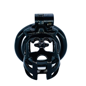 Jaula para Pene Negra FRRK, Dispositivo de Castidad Masculina, Jaula de Castidad Impresa en <span class=keywords><strong>3D</strong></span>, Candado para Pene, Juguetes Sexuales para Hombres - Product Image 3