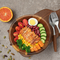 Bol à salade et à fruits en bois d'acacia rustique en gros pour bol en bois décoratif de camping jetable