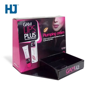 Center <span class=keywords><strong>Commercial</strong></span> Présentoir Cosmétique <span class=keywords><strong>en</strong></span> carton, Palette de Papier Présentoirs Cosmétiques Ondulé Cosmétique Produit Stands - Product Image 2