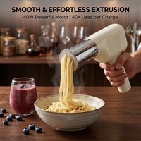 Machine à pâtes électrique domestique automatique pour la fabrication de macaroni et de nouilles fraîches