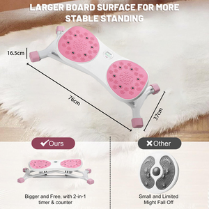 Nhà sử dụng tập thể dục công cụ cầm tay đứng bụng tập thể dục massage chân giảm cân cấu trúc ổn định eo Twister - Product Image 2