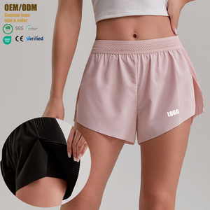 Pantaloncini Sportivi Casual da Donna ad Asciugatura Rapida, Tinta Unita, Vestibilità Comoda per Corsa e <span class=keywords><strong>Tennis</strong></span> - Product Image 1