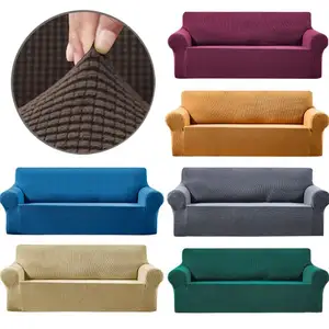 New Design Polyester Sofa Cover Easy-going Stretch Sofa Slipcover1-piece Universal Couch Cover