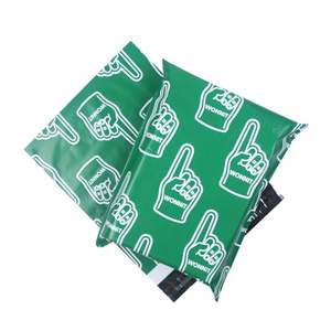 Eco-Friendly Mixed Color White Green Yellow Postage Bag Custom logo Printed <b>Plastic</b> Packaging Mailer Bag for Shoe/Garment - Product Image 4