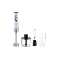 Mixeur Plongeant Électrique Portable Économique avec Fonction Broyage pour Usage Domestique et Hôtelier 400W